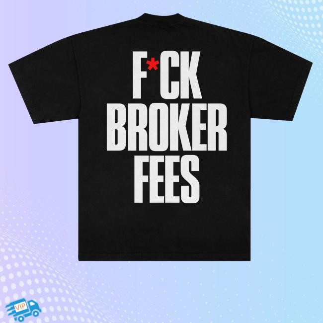 Fare Fuck Broker Fees Hooded Sweatshirt
