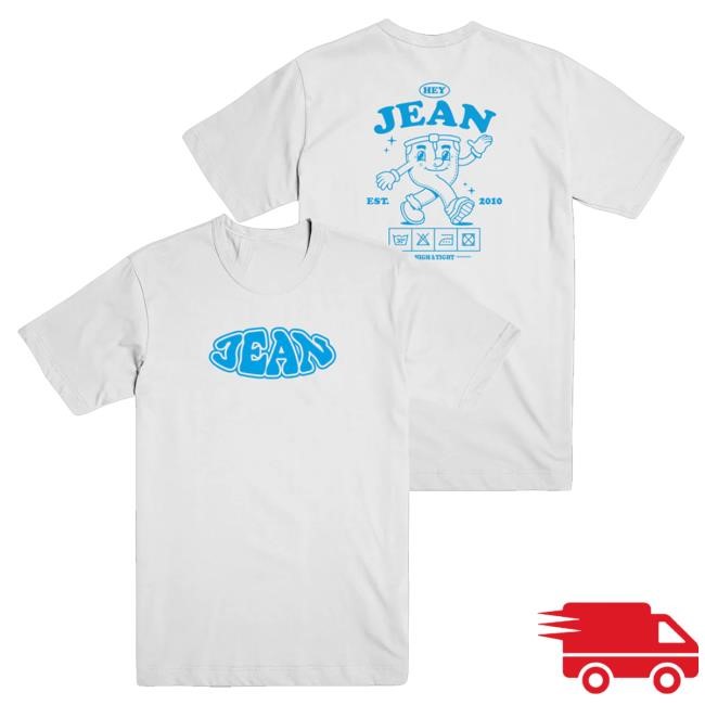 Ymh Studios Merch Hey Jean 2-Sided T-Shirt - White Funny Shirt
