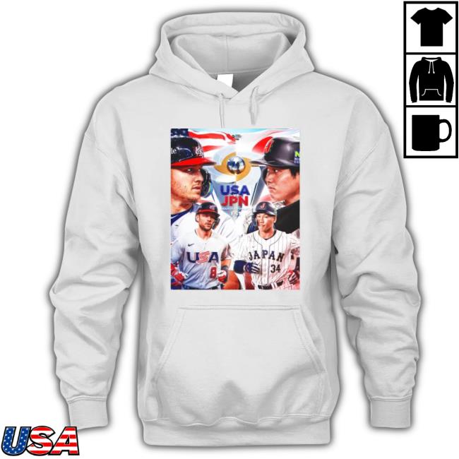 World Baseball Classic Usa Vs Japan Mar 21 The Championship shirt