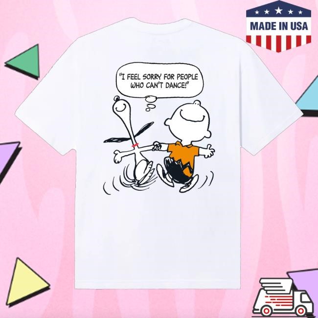 Market Studios Merch Peanuts Joy Of Dancing New Shirt