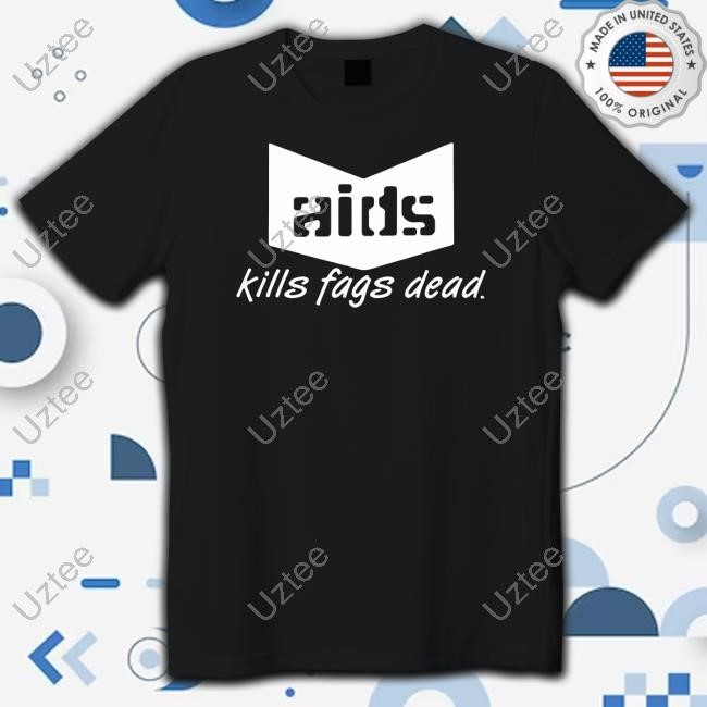 Official Aids Kills Fags Dead Hoodie