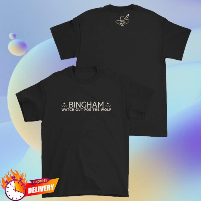 Ryan Bingham Store Ryan Bingham Watch Out For The Wolf Shirt (Black) Tee Shirt
