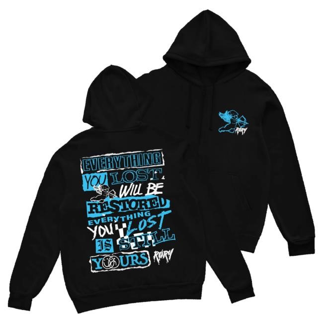 Official Rory Merch Everything You Lost T-Shirt Black Rory Merch Everything You Lost Tee Shirt Black