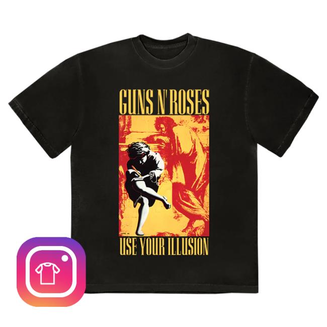 Official Gnr Merch Store Use Your Illusion I Popover Shirt Gnrmerch