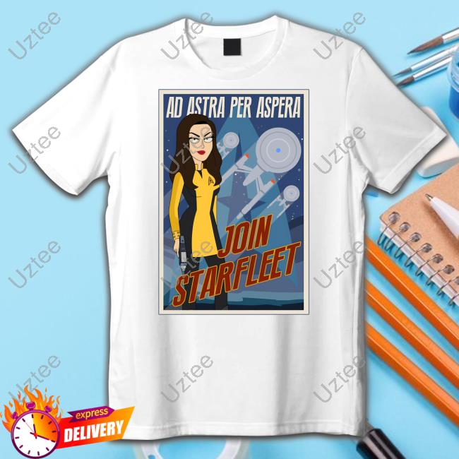The Scorch Ad Astra Per Aspera Join Starfleet T-Shirt