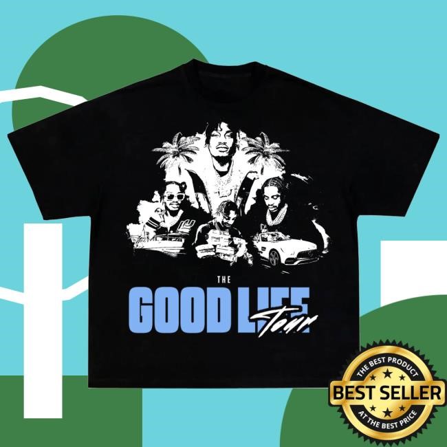 Lil Tjay Official Merch The Good Life Tour Long Sleeve Shirt