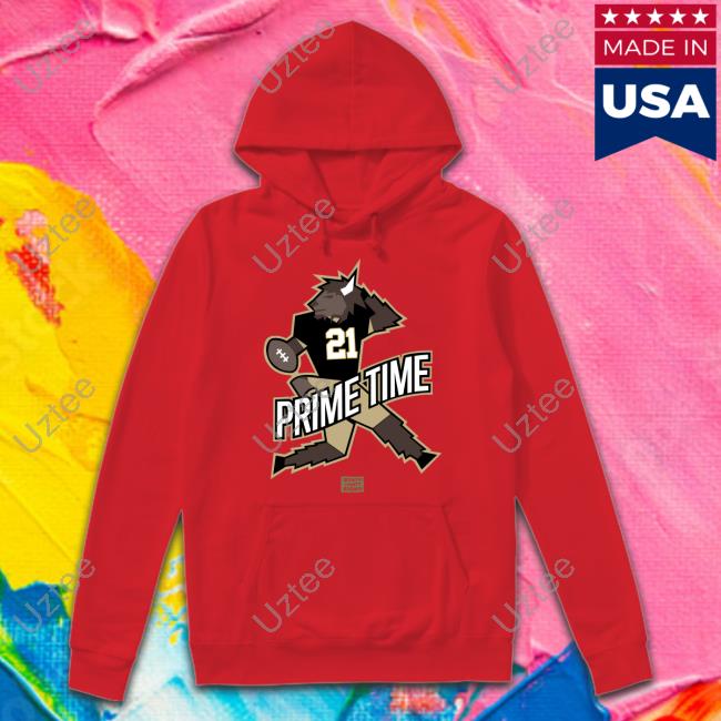Statethirtyeight Prime Time Hoodie Prime Time 21 Hoodie Vic Lombardi Colorado Buffaloes Football