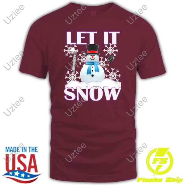 Hard Shirts Let It Snow Hoodie Let It Snow Hoodie