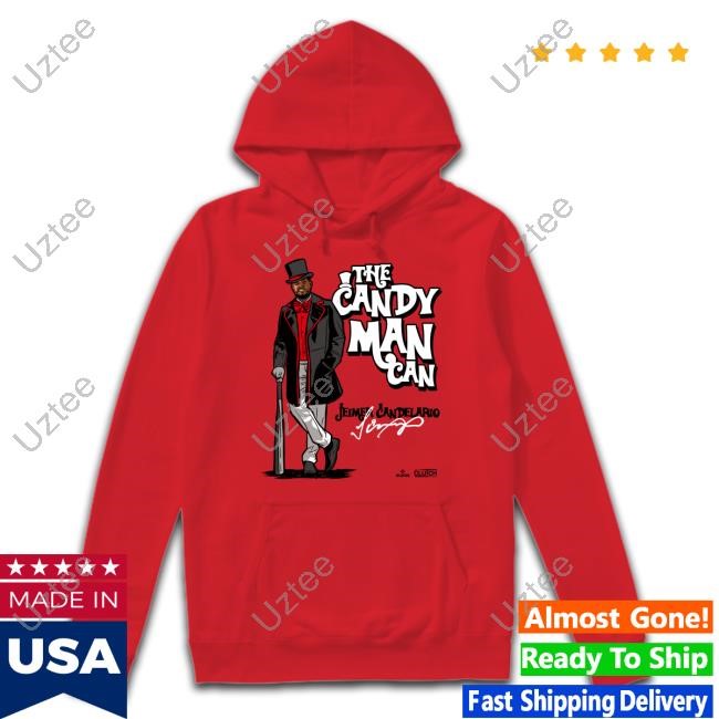 The Candy Man Can Jeimer Candelario T-Shirt, Hoodie, Tank Top, Sweater And Long Sleeve T-Shirt