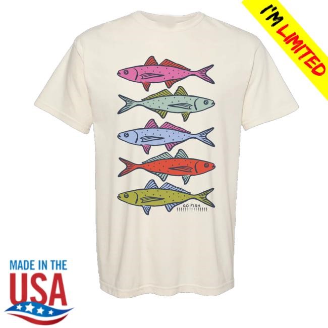 Allieroseco Merch Store Shop Go Fish T-Shirt