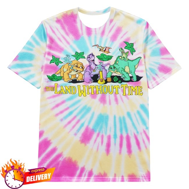 Official Globridge Studio Merch The Land Without Time Tie Dye Shirt