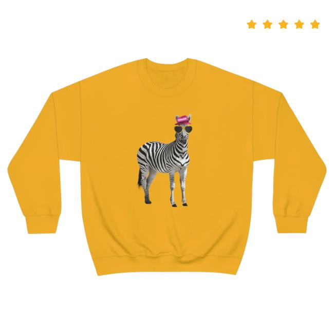 Official OT5 Daily Mixoloshe Merch Store The Mixoloshe Zebra Hooded Sweatshirt OT5Dailys Apparel Clothing Shop
