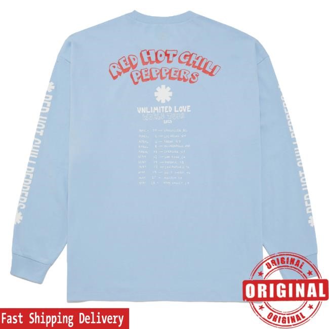 Red Hot Chili Peppers Merch Four Wise Men Tank Top Baby Blue