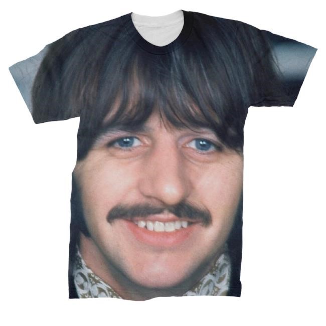 Official Subliworks Merch Ringo Starr Big Face Unisex Sweatshirt