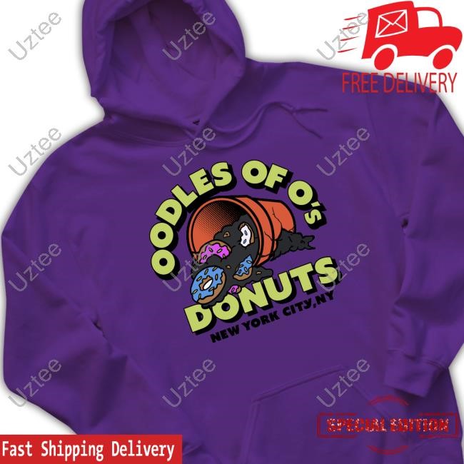 Wearedelasoul Oodles Of O's Donuts New York City Ny Hooded Sweatshirt Oodles Of O's Donuts New York City Ny Tees