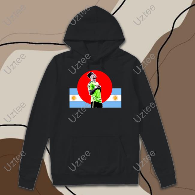 Garnacho Argentina Tee Shirt Red Manc Designs Merch