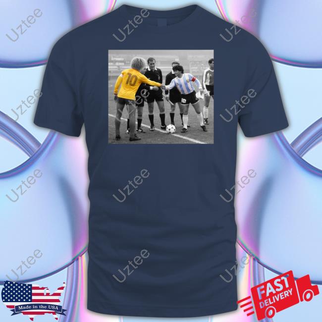Carlos Valderrama X Diego Maradona Tee Shirt Nico Cantor