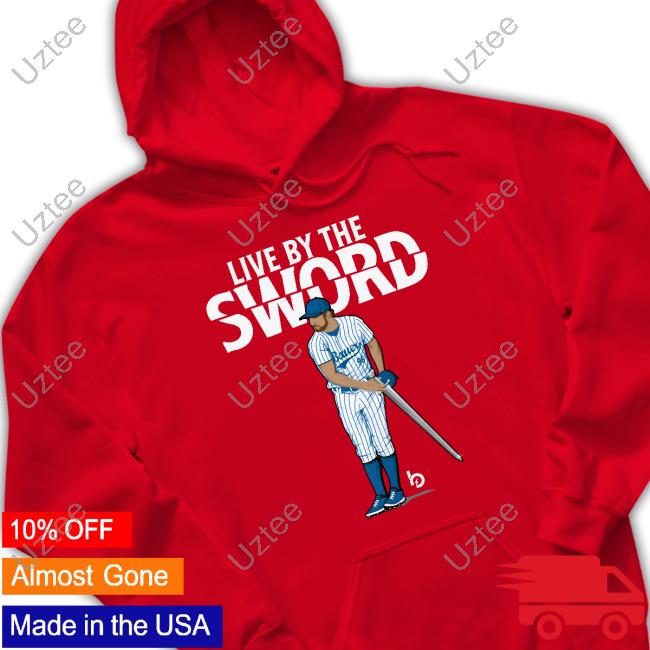 Official Trevor Bauer Life By The Sword Tee Shirt