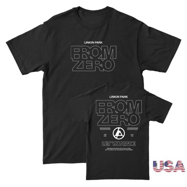 Official Linkin Park Merch Shop Store Fz Let You Fade Black Hoodie
