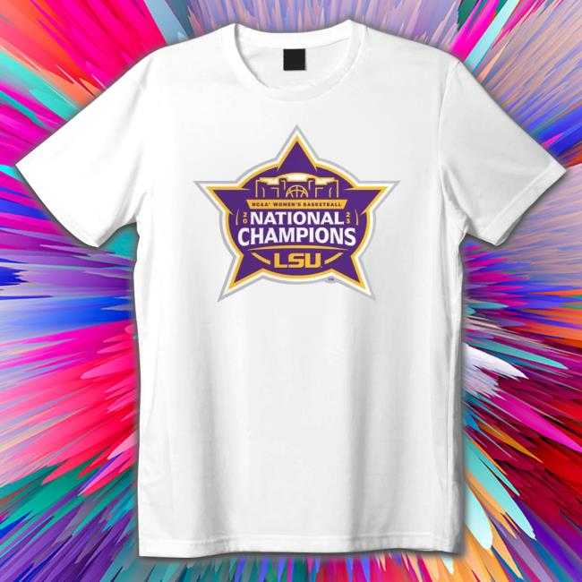 Lsu Tigers 2023 Ncaa Women’S Basketball National Champions Logo Shirt