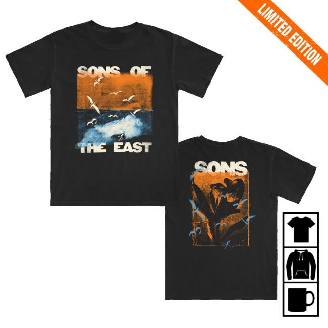 Sons Of The East Merch Store Shop Sons Of The East Sons Black Album T-Shirt, Hoodie, Tank Top, Sweater And Long Sleeve T-Shirt