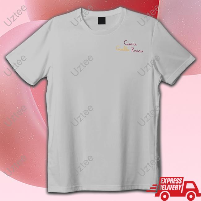 Store Cuore Giallo Rosso Tee Shirt As Roma