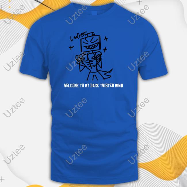 Official Ladies Welcome To My Dark Twisted Mind T-Shirt