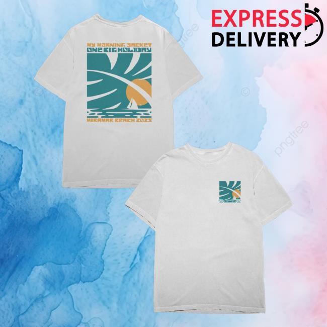 My Morning Jacket Merch Shop Store Official One Big Holiday Palm Fronds Shirt