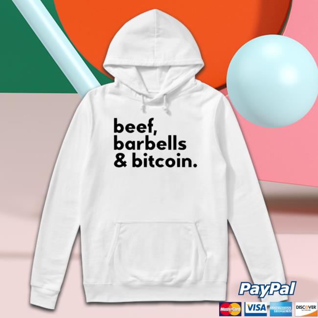 Official Beef Barbells & Bitcoin Shirt