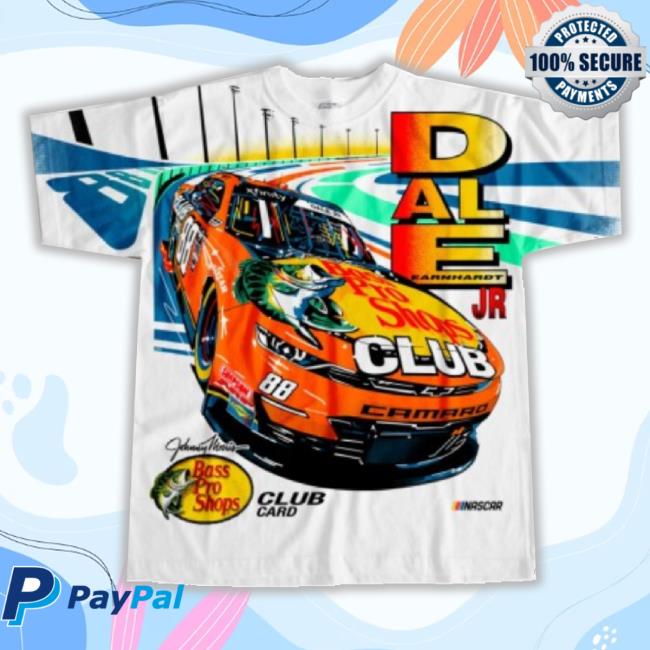 Dale Earnhardt Jr. #88 Bass Pro Shops Total Print Hoodie Sweatshirt