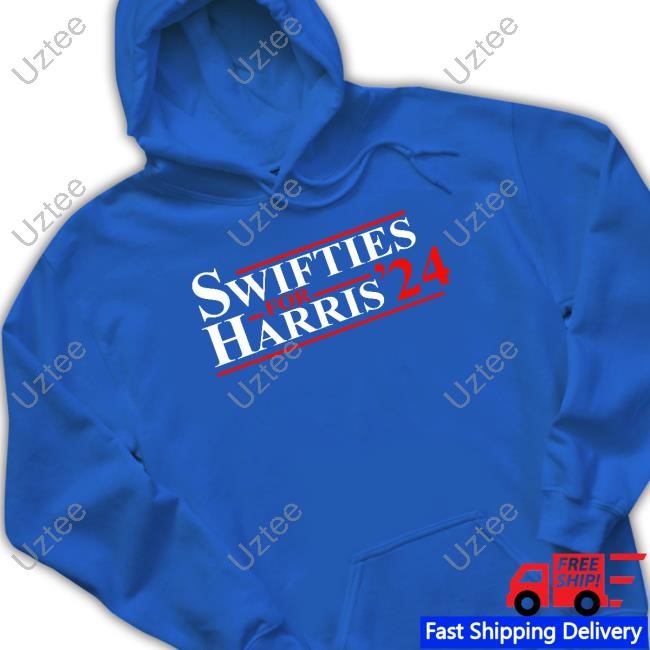 Swifties For Harris '24 New Shirt Velvetstarwear Swifties For Harris '24 Hoodie