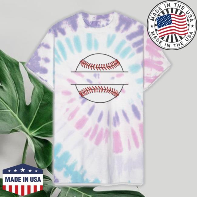 Baseball Player Ball Customize Unisex Tie Dye Sweater