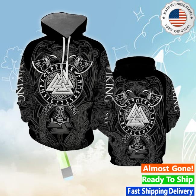 Valknut Viking 3D All Over Print Sweater