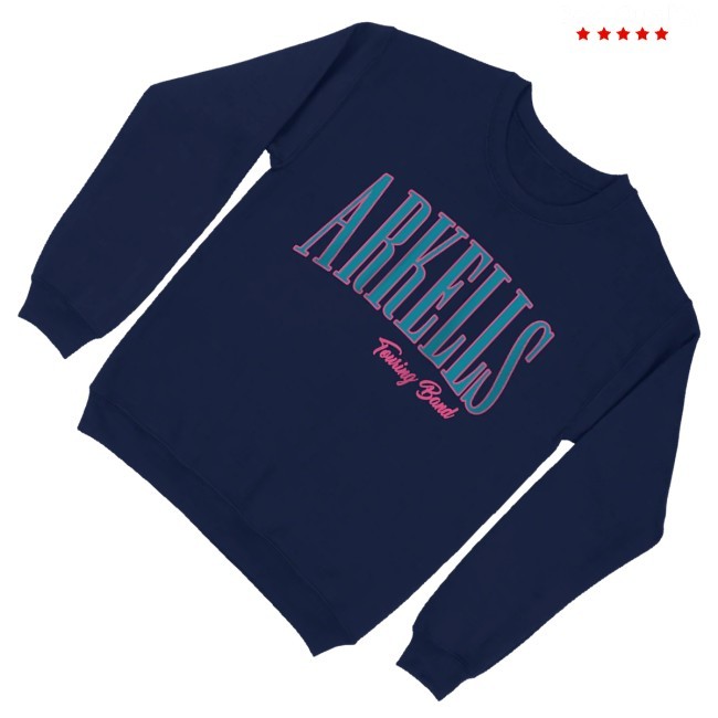 Arkells Merch Big Bold Touring Band Hoodie