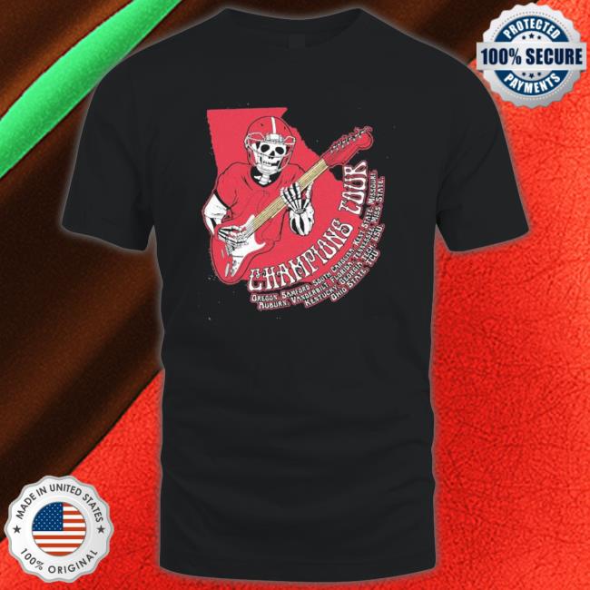 Georgia Bulldogs Champions Tour 2023 shirt Georgia Bulldogs Champions Tour 2023 Tee Shirt