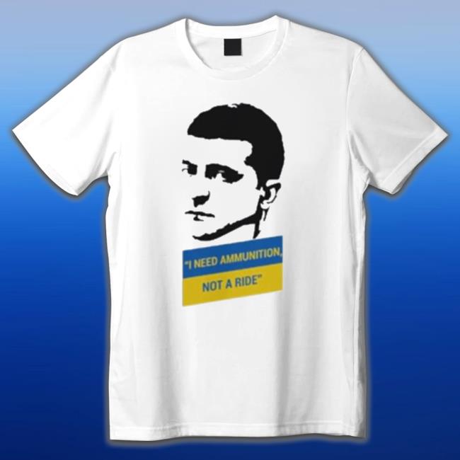 I Need Ammunition President Zelensky Hooded Sweatshirt