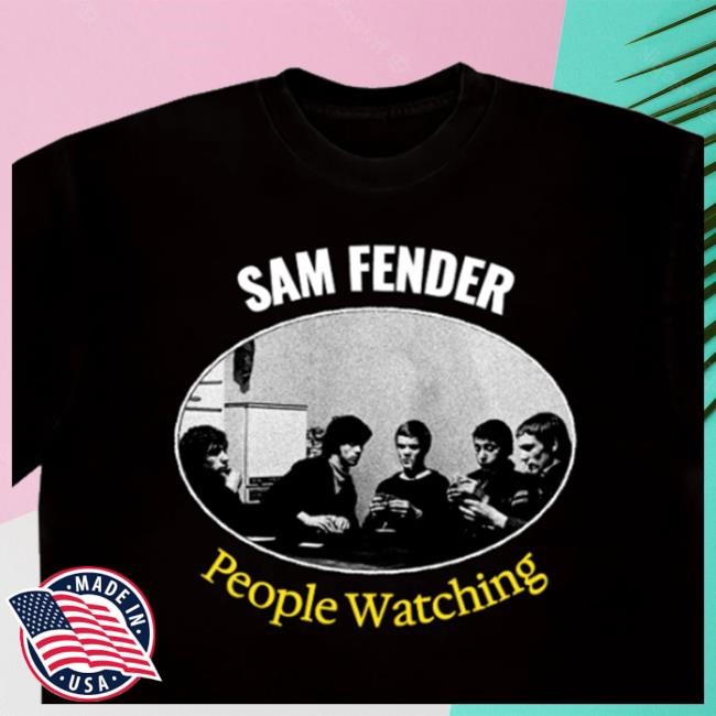Sam Fender Merch People Watching Tank Top