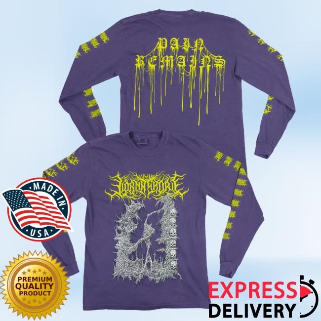 Official Lorna Shore Store Merch Lorna Shore Purple Headless Long Sleeve Funny Shirt