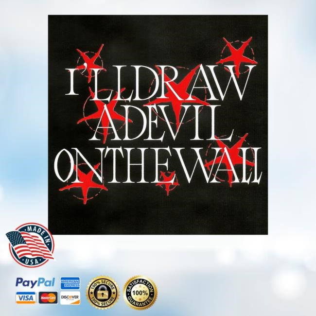 Gel Mirage I'll Draw Adevil On The Wall New Shirt