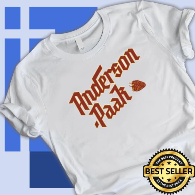 Anderson Paak 2023 shirt