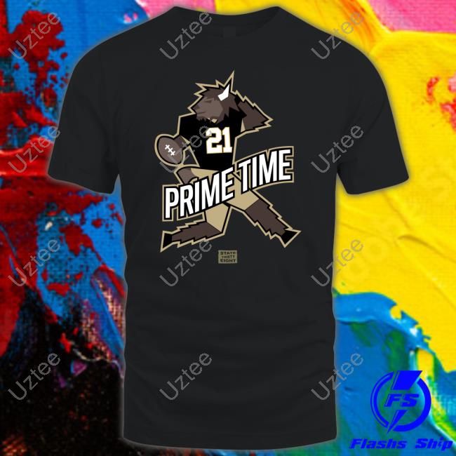 Statethirtyeight Prime Time Hoodie Colorado Buffaloes Football Vic Lombardi Prime Time 21 Hoodie