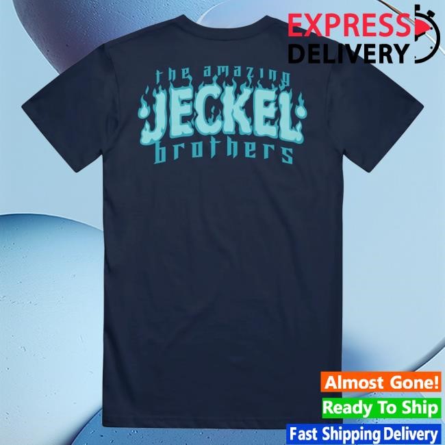 Psychopathic Records Merch Insane Clown Posse The Amazing Jeckel Brothers Holiday Navy New Shirt