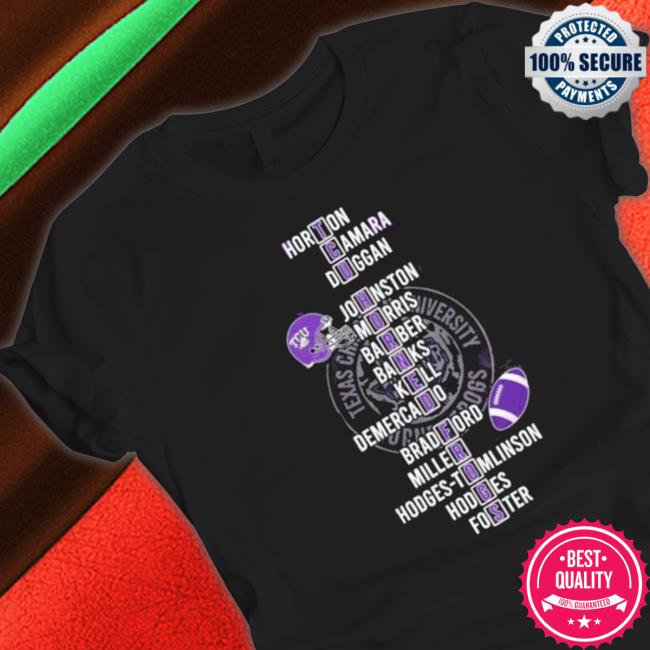 Tcu Horned Frogs Horton Camara Duggan And Teams Players 2023 T-shirt