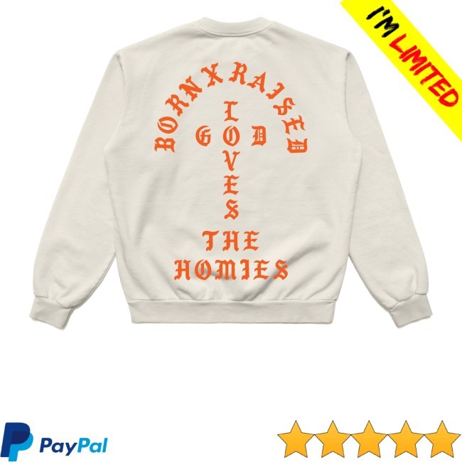 Unconditional Love Sand Crewneck Sweatshirt Born X Raised Merch Store
