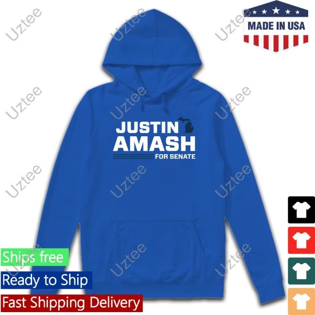 Justinamash Store Justin Amash For Senate Shirt Justin Amash For Senate Logo Hoodie