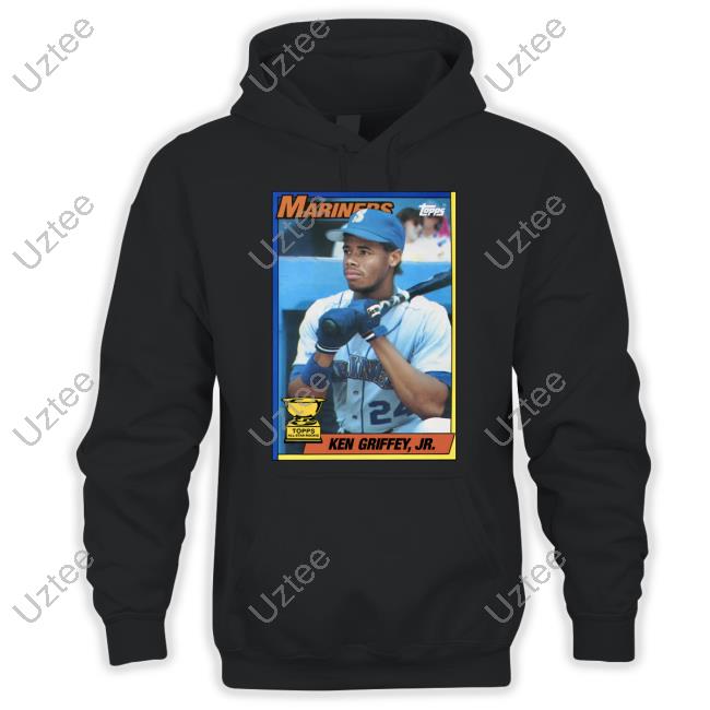 Mariners Ken Griffey Jr 1990 Topps Hoodie