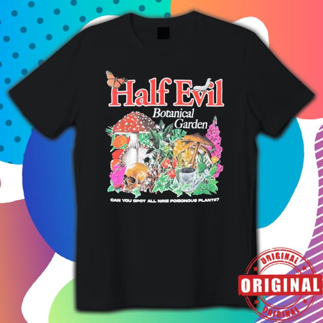 Half Evil Botanical Garden Long Sleeve Shirt
