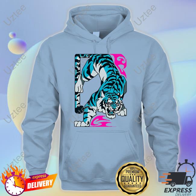 Poisonp1nk Tiger Pink Hoodie Sweatshirt Mawili Poisonp1nk Tiger Pink Shirts