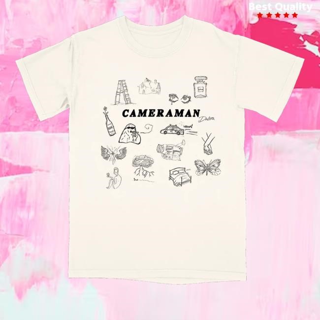 Cameraman Symbols Hooded Sweatshirt