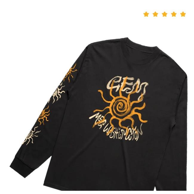 Official Sound Meg Washington Gem Beach Faded New Shirt